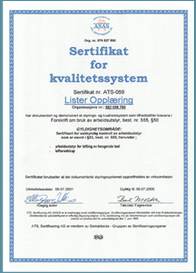 kvalitetssystem